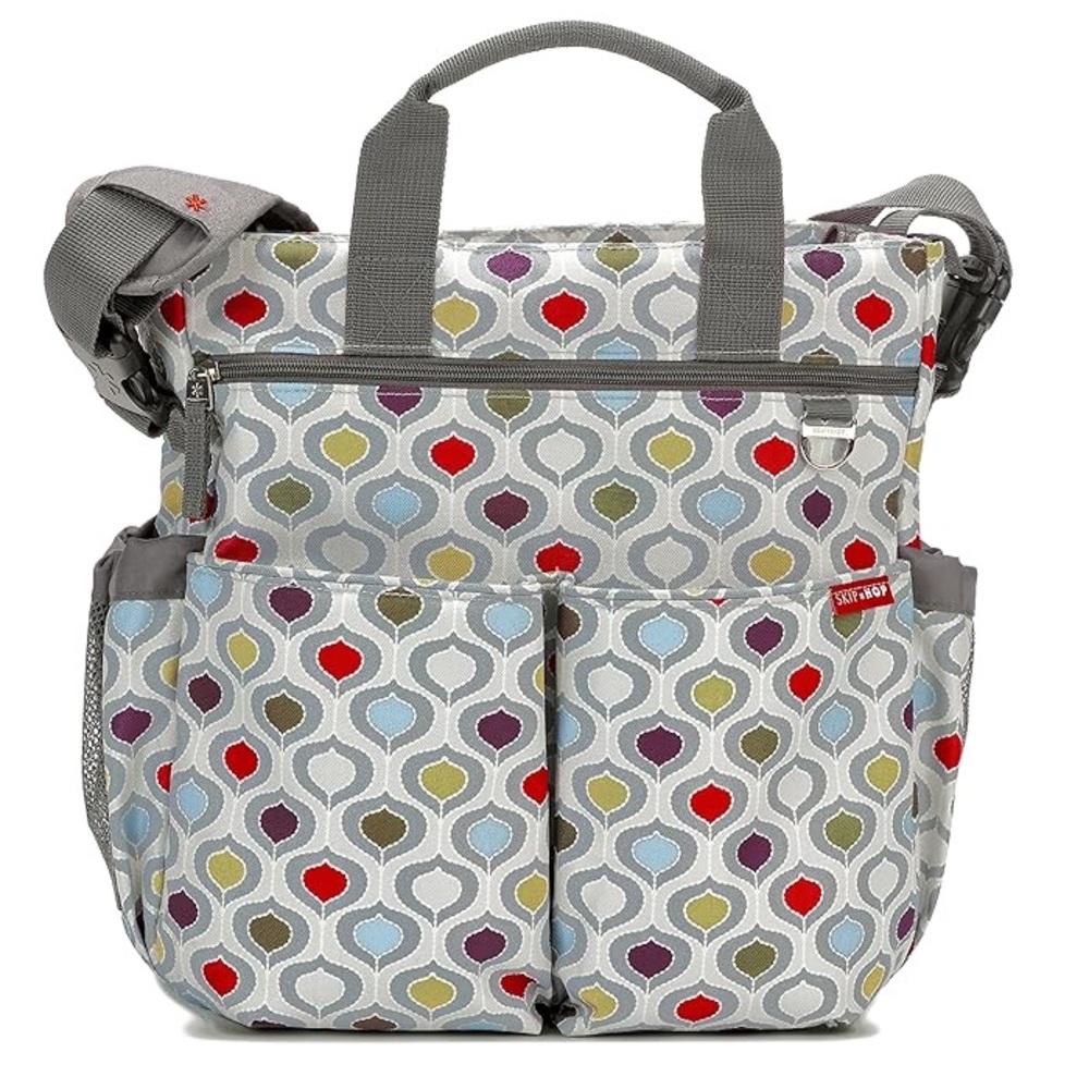 Skip Hop baby duo signature diaper bag, multipod